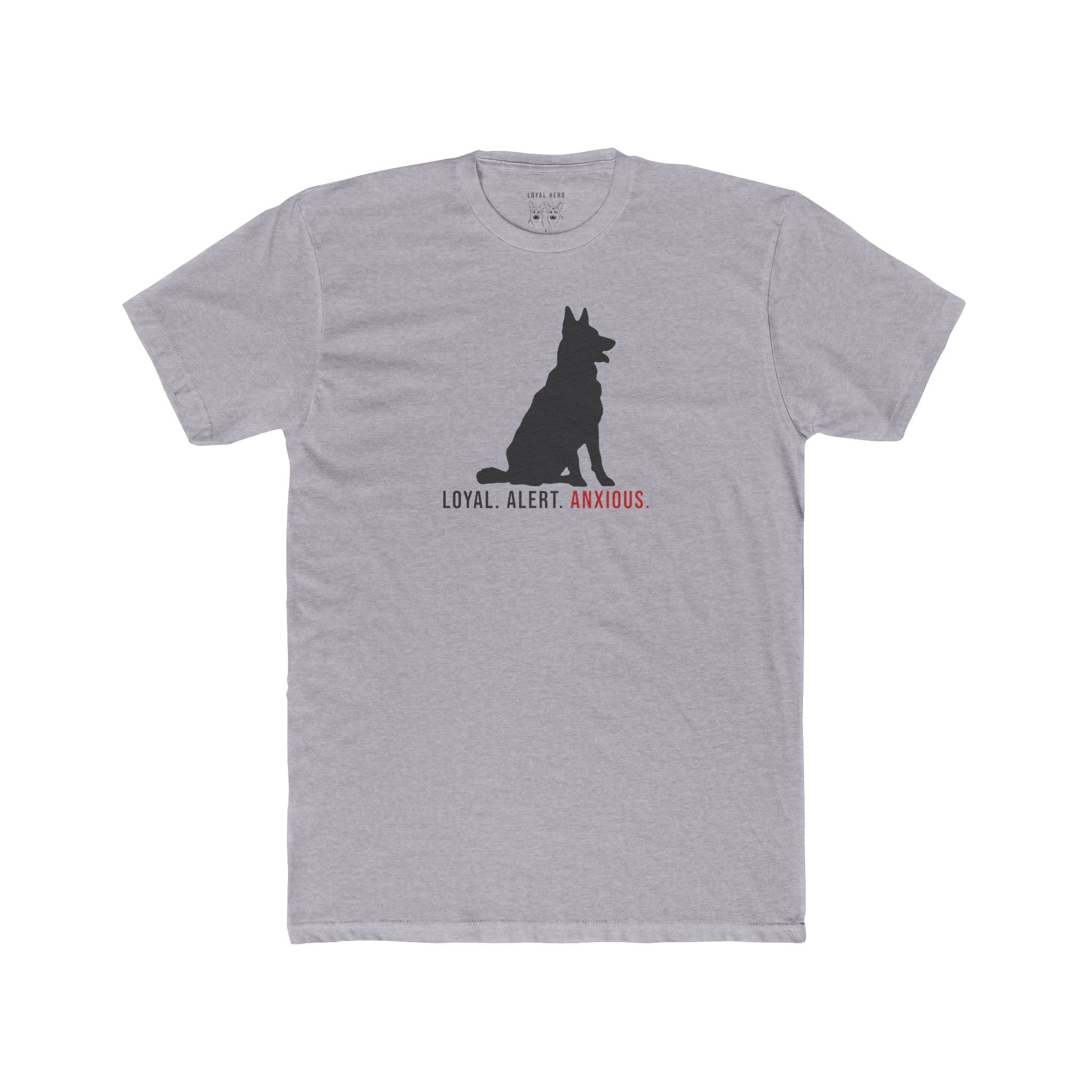 Loyal. Alert. Anxious. — Shepherd Approved Graphic Tee by Loyal Herd - Loyal HerdT-Shirt