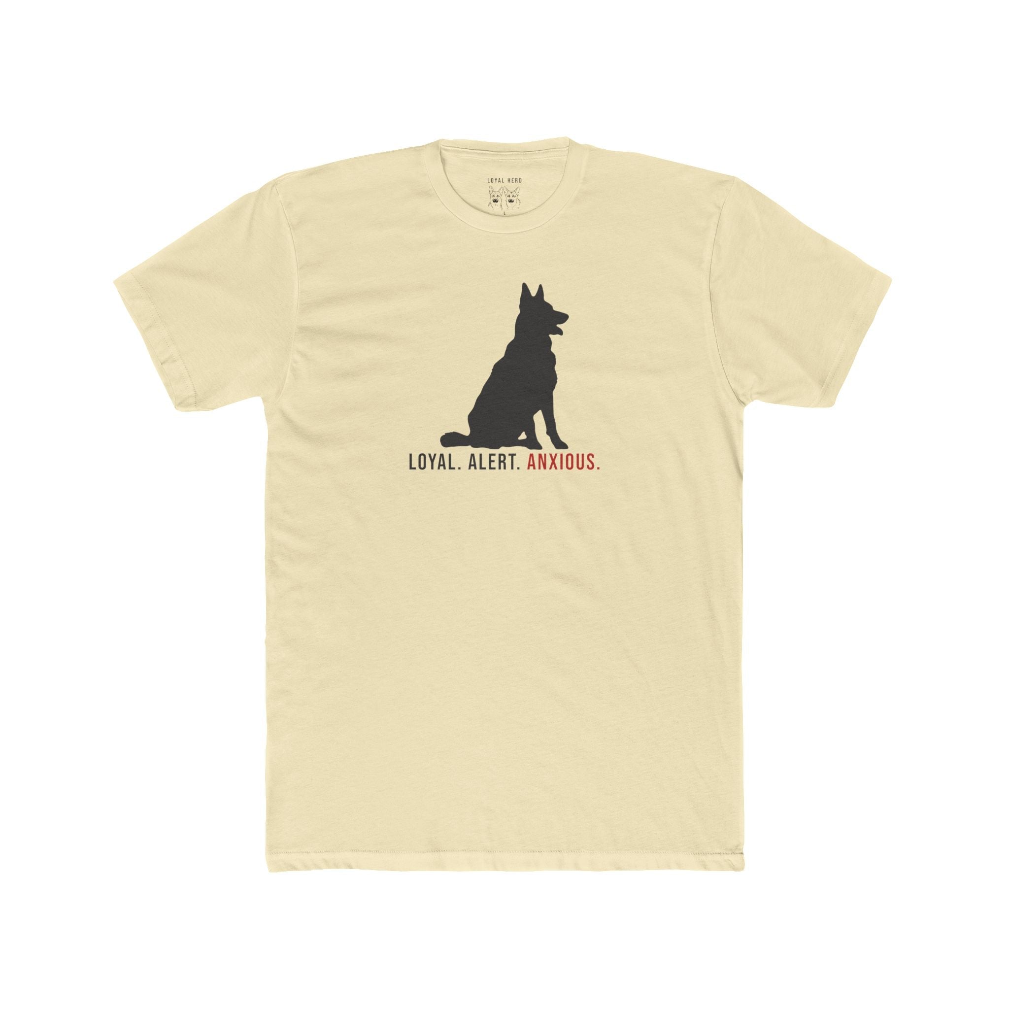 Loyal. Alert. Anxious. — Shepherd Approved Graphic Tee by Loyal Herd - Loyal HerdT-Shirt