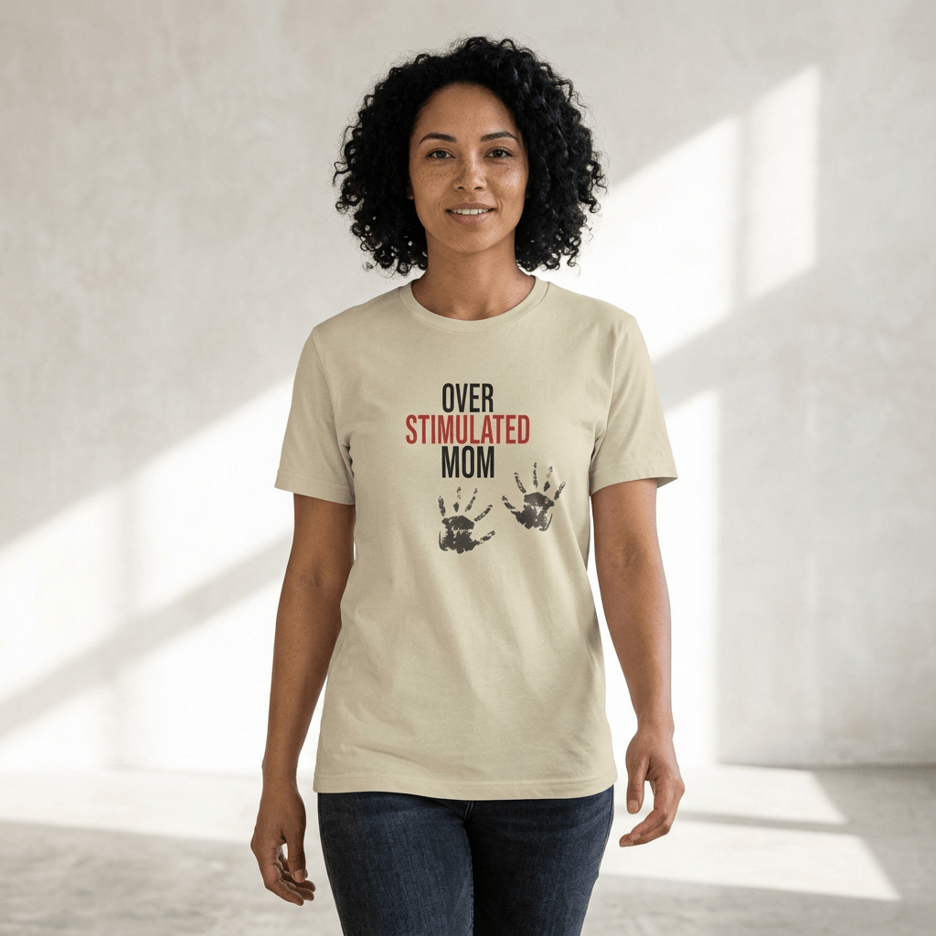 Over Stimulated Mom — Shepherd Approved Graphic Tee - Loyal HerdT-Shirt