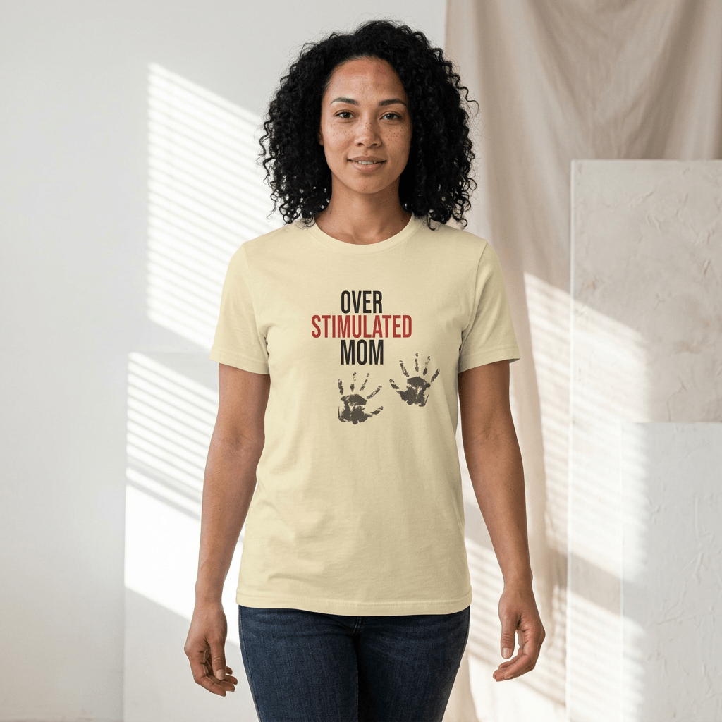 Over Stimulated Mom — Shepherd Approved Graphic Tee - Loyal HerdT-Shirt