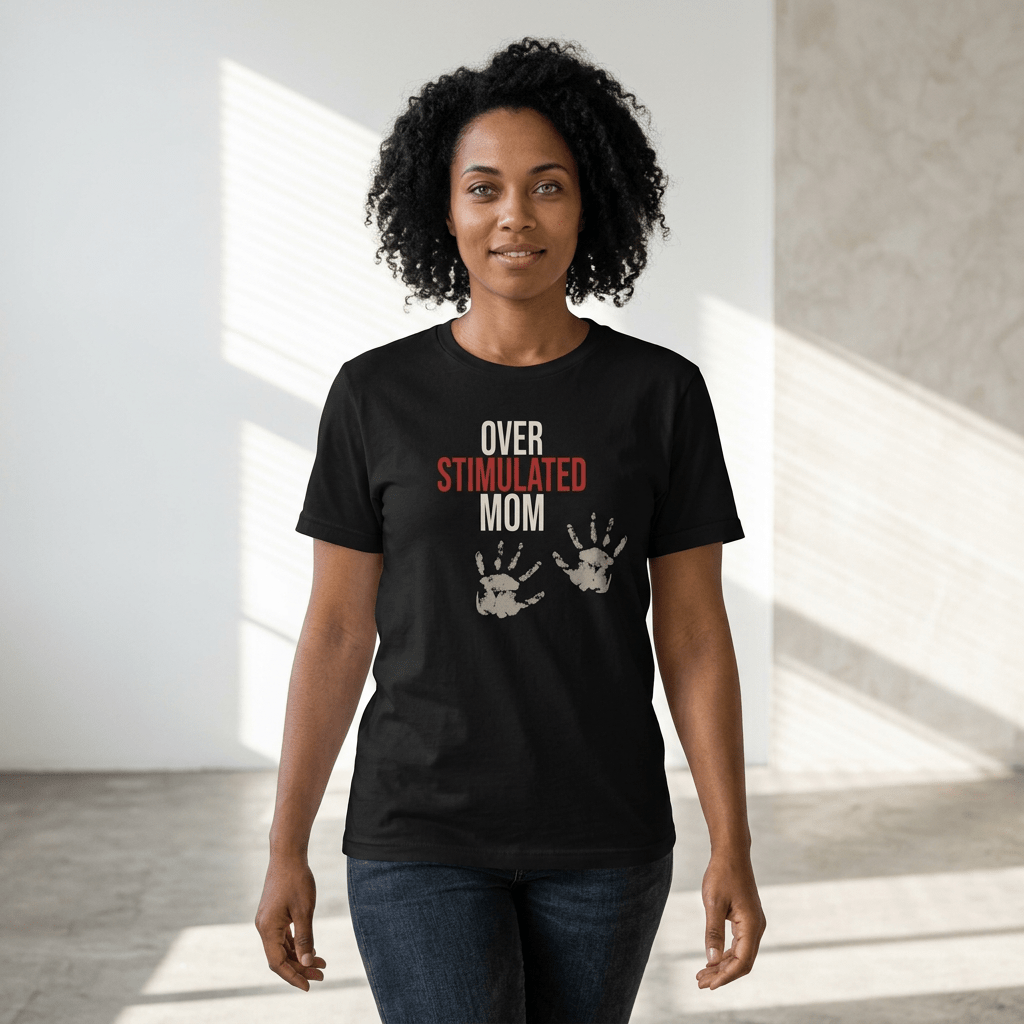 Over Stimulated Mom — Shepherd Approved Graphic Tee - Loyal HerdT-Shirt