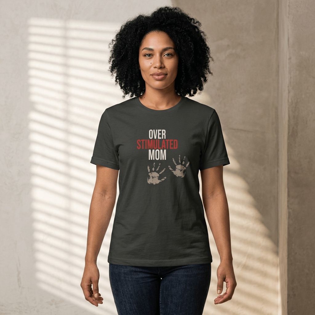Over Stimulated Mom — Shepherd Approved Graphic Tee - Loyal HerdT-Shirt
